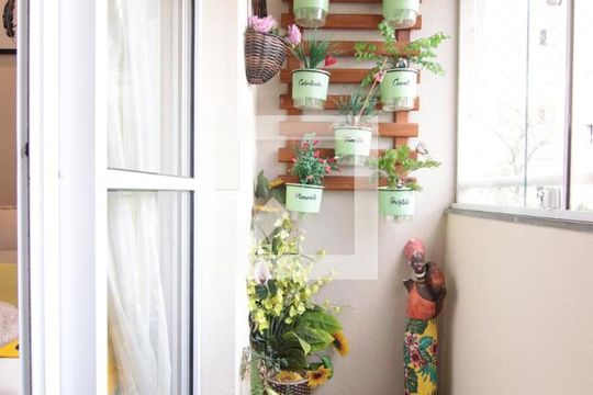 Varanda de apartamento à venda com 3 quartos, 65m² em Jardim Santa Maria, São Paulo
