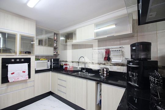 Cozinha de apartamento à venda com 3 quartos, 128m² em Centro, São Bernardo do Campo