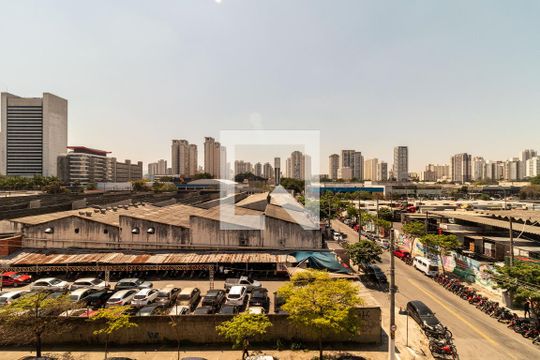 Vista da Sala de apartamento para alugar com 2 quartos, 35m² em Vila Leopoldina, São Paulo