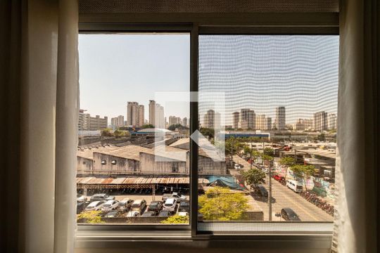 Vista da Sala de apartamento para alugar com 2 quartos, 35m² em Vila Leopoldina, São Paulo