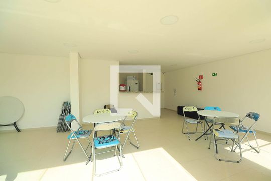 Área comum  de apartamento à venda com 2 quartos, 58m² em Vila Curuçá, Santo André