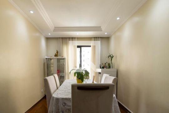 Sala de apartamento à venda com 3 quartos, 86m² em Vila Regente Feijó, São Paulo