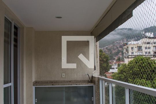 Varanda da Sala de apartamento para alugar com 3 quartos, 79m² em Lins de Vasconcelos, Rio de Janeiro