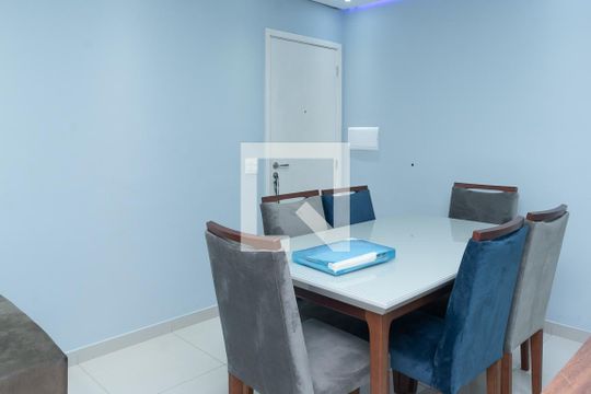 Sala de Jantar de apartamento à venda com 2 quartos, 58m² em Picanço, Guarulhos
