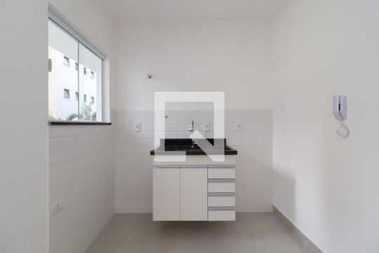Cozinha de apartamento para alugar com 1 quarto, 32m² em Santana, São Paulo