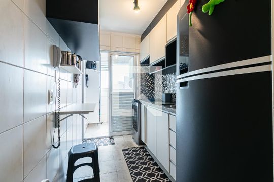 Cozinha de apartamento à venda com 2 quartos, 65m² em Vila Carrao, São Paulo
