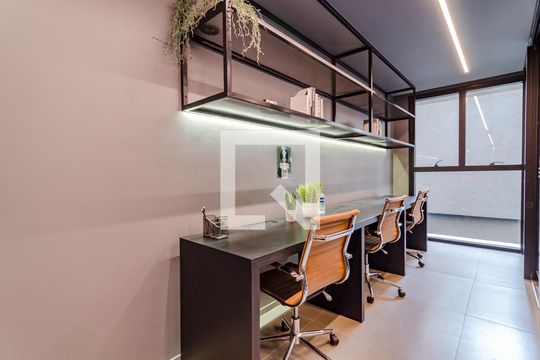Área comum de apartamento para alugar com 1 quarto, 35m² em Pinheiros, São Paulo