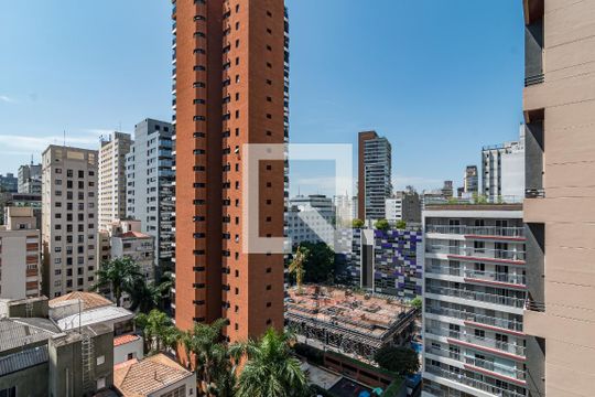Vista de apartamento para alugar com 1 quarto, 35m² em Pinheiros, São Paulo