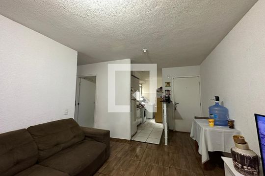 Sala de apartamento para alugar com 2 quartos, 48m² em Santos Dumont, São Leopoldo