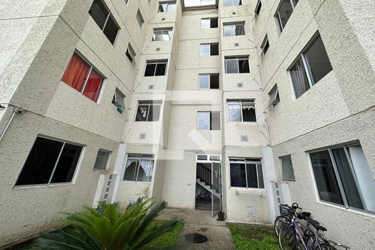 Fachada do bloco de apartamento para alugar com 2 quartos, 48m² em Santos Dumont, São Leopoldo