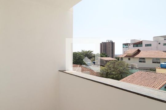 Varanda da Sala de apartamento para alugar com 3 quartos, 102m² em Santa Mônica, Belo Horizonte