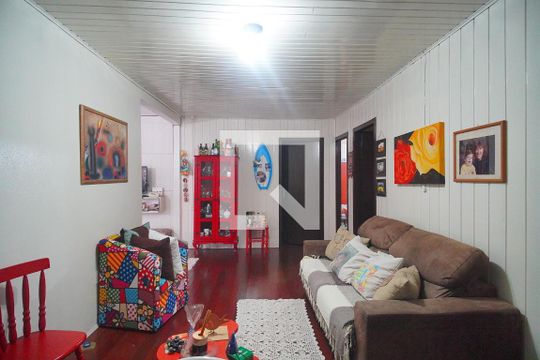 Sala  de casa à venda com 4 quartos, 120m² em Ideal, Novo Hamburgo