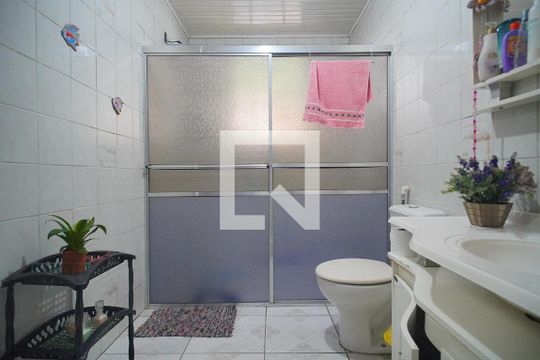 Banheiro de casa à venda com 4 quartos, 120m² em Ideal, Novo Hamburgo