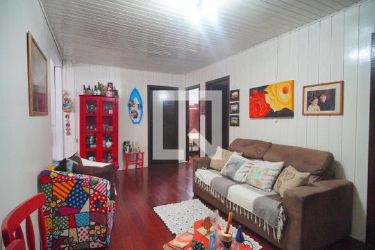 Sala  de casa à venda com 4 quartos, 120m² em Ideal, Novo Hamburgo