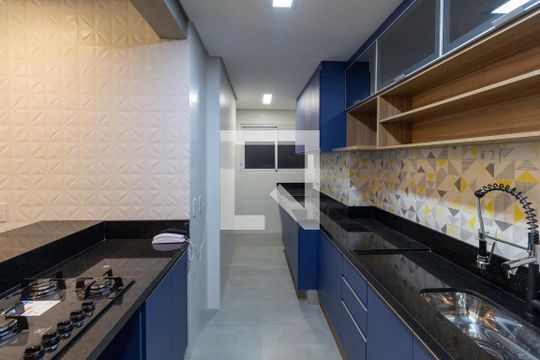 Cozinha de apartamento à venda com 3 quartos, 83m² em Cidade Mãe do Céu, São Paulo