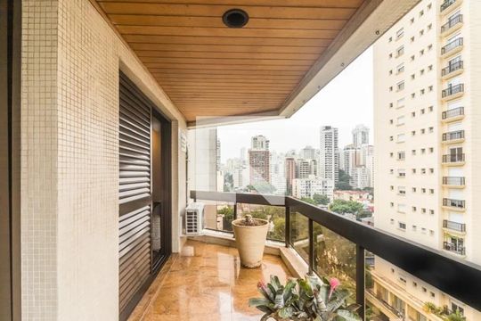 Sacada de apartamento à venda com 3 quartos, 170m² em Perdizes, São Paulo