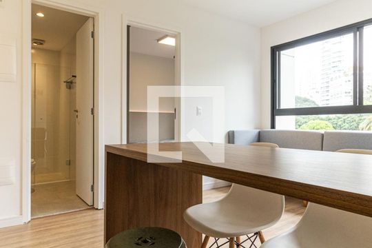 Cozinha de apartamento à venda com 2 quartos, 38m² em Campos Elíseos, São Paulo