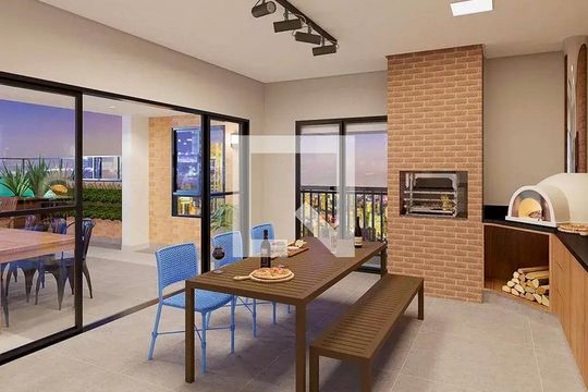 Área comum - Churrasqueira de apartamento à venda com 2 quartos, 36m² em Parque da Vila Prudente, São Paulo