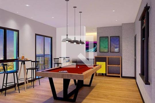 Área comum -Sala de Jogos de apartamento à venda com 2 quartos, 36m² em Parque da Vila Prudente, São Paulo