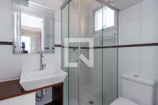 Banheiro de apartamento para alugar com 2 quartos, 50m² em Mooca, São Paulo