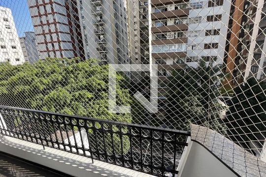 Varanda de apartamento para alugar com 4 quartos, 209m² em Jardim Paulista, São Paulo