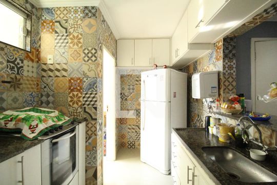 Cozinha de casa à venda com 3 quartos, 128m² em Curicica, Rio de Janeiro