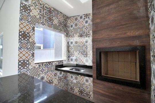 Espaço Gourmet de apartamento à venda com 3 quartos, 129m² em Vila Curuçá, Santo André