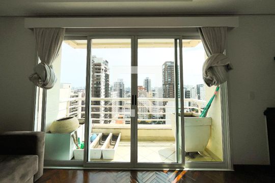 Varanda de apartamento para alugar com 1 quarto, 55m² em Pinheiros, São Paulo