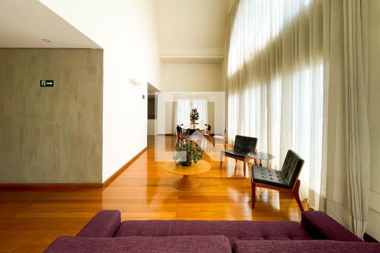 Área comum de apartamento para alugar com 1 quarto, 55m² em Pinheiros, São Paulo