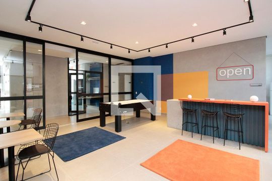 Área comum de kitnet/studio para alugar com 0 quarto, 24m² em Centro Histórico de São Paulo, São Paulo