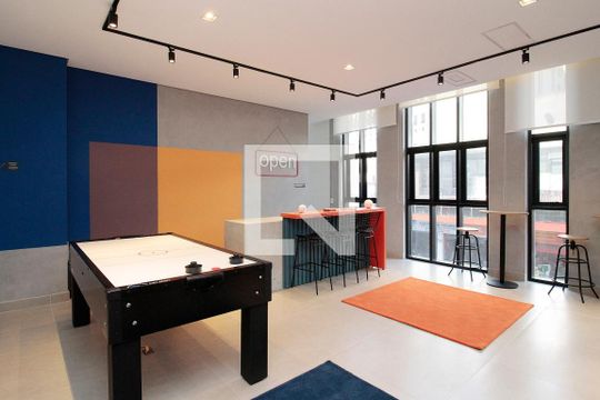 Área comum de kitnet/studio para alugar com 0 quarto, 24m² em Centro Histórico de São Paulo, São Paulo