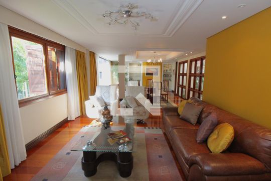 Sala  de apartamento à venda com 5 quartos, 523m² em Jardim Itu Sabará, Porto Alegre