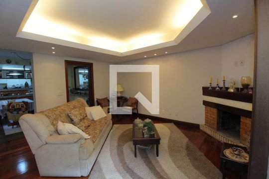 Sala  de Estar  de apartamento à venda com 5 quartos, 523m² em Jardim Itu Sabará, Porto Alegre