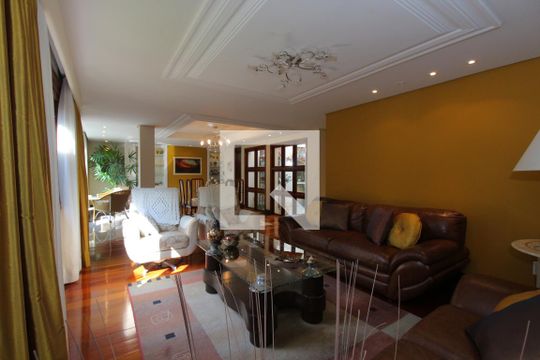 Sala  de apartamento à venda com 5 quartos, 523m² em Jardim Itu Sabará, Porto Alegre