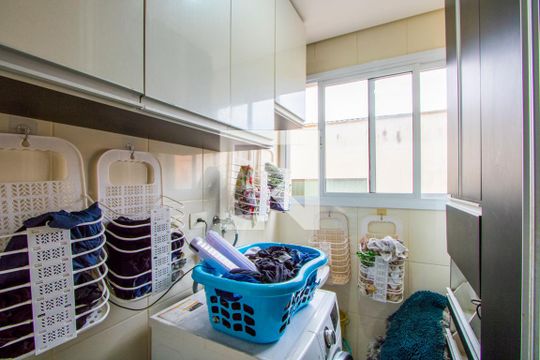 Área de Serviço de apartamento à venda com 2 quartos, 140m² em Paraíso, Santo André