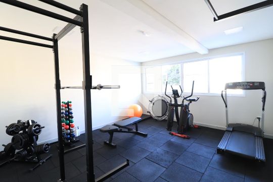 Área comum - Academia de apartamento para alugar com 2 quartos, 64m² em Santa Mônica, Uberlândia