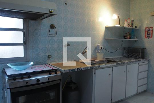 Cozinha de apartamento à venda com 3 quartos, 140m² em Centro, Jundiaí