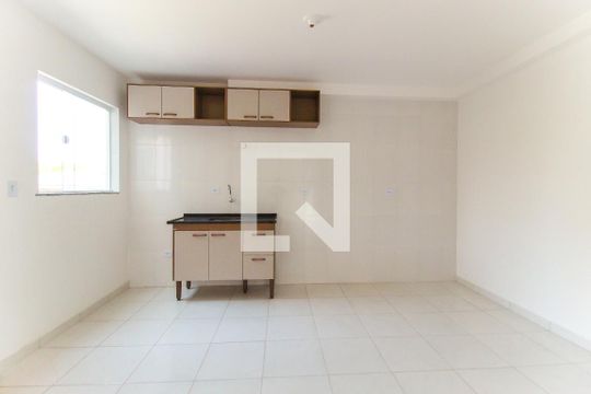 Sala/Cozinha de apartamento à venda com 1 quarto, 45m² em Vila Campanela, São Paulo