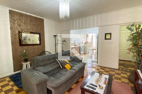 Sala  de apartamento à venda com 2 quartos, 110m² em Vila Bertioga, São Paulo