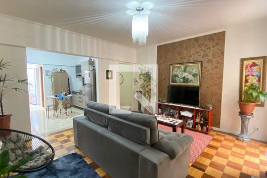 Sala  de apartamento à venda com 2 quartos, 110m² em Vila Bertioga, São Paulo