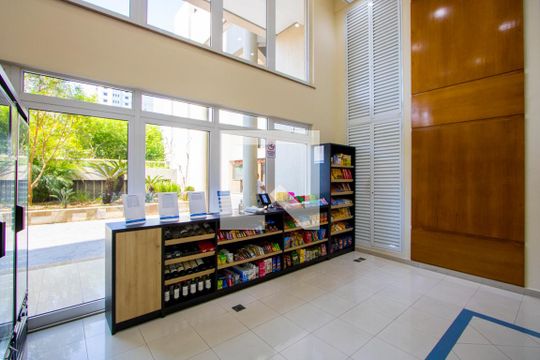 Área comum - Market de kitnet/studio à venda com 1 quarto, 45m² em Centro, Santo André