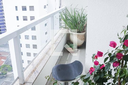 Varanda Sala - Sala de Jantar de apartamento à venda com 3 quartos, 120m² em Vila Bastos, Santo André