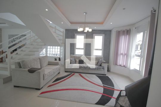 Sala 1 de casa de condomínio à venda com 3 quartos, 230m² em Sarandi, Porto Alegre