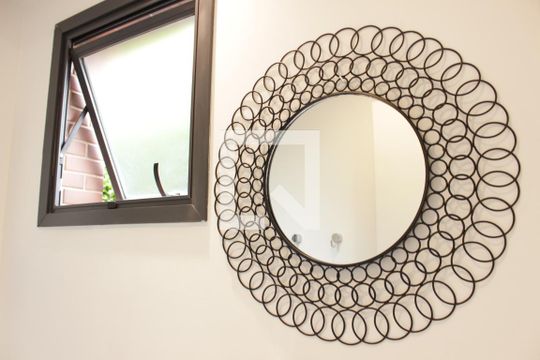 Banheiro da Suíte de apartamento à venda com 1 quarto, 47m² em Pinheiros, São Paulo