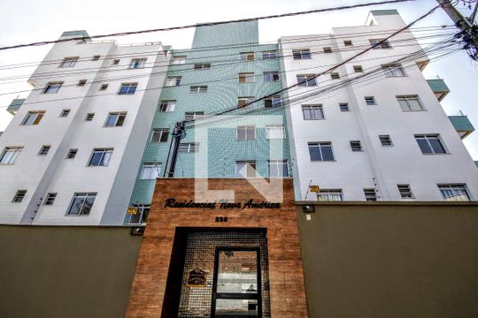 Fachada de apartamento à venda com 3 quartos, 80m² em Riacho das Pedras, Contagem