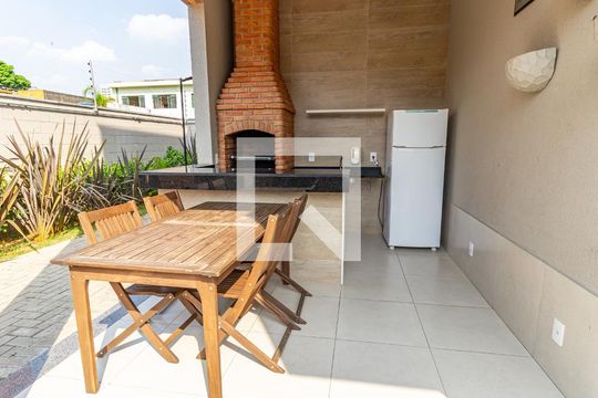 Área comum - Churrasqueira de apartamento para alugar com 1 quarto, 40m² em Mooca, São Paulo
