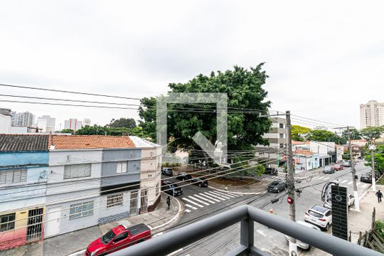 Varanda - Vista de apartamento para alugar com 1 quarto, 32m² em Tatuapé, São Paulo