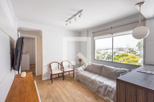 Sala de apartamento para alugar com 1 quarto, 50m² em Sumaré, São Paulo
