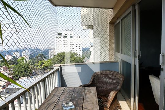 Varanda da Sala de apartamento à venda com 4 quartos, 220m² em Vila Sonia, São Paulo