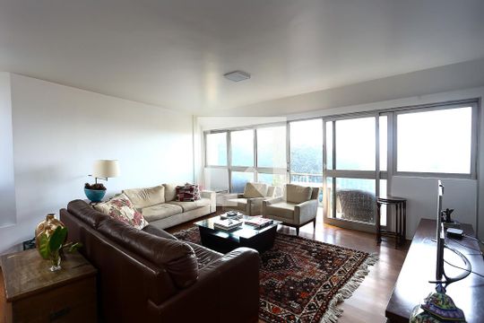 Sala 1 de apartamento à venda com 4 quartos, 220m² em Vila Sonia, São Paulo